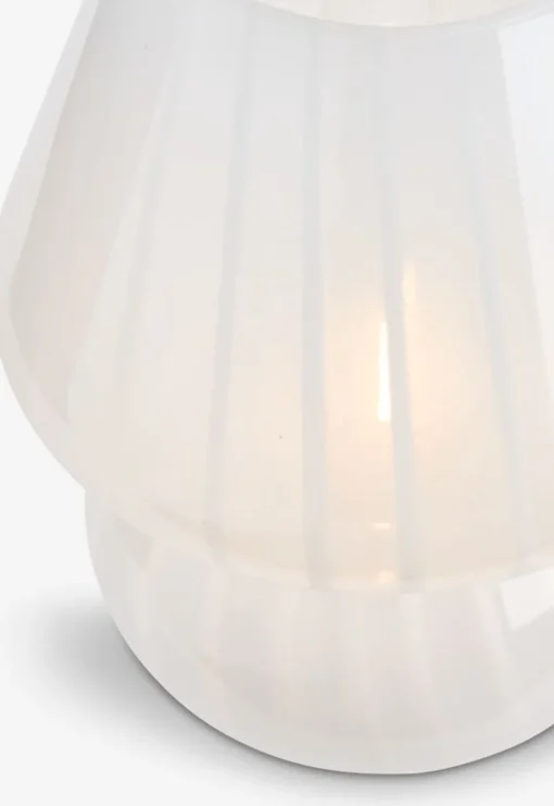 JONNYLampe à piles JONNY Ø15xH18cm a/minuterie blanc-JYSK Online