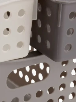 JONSTORPCaisse de rangement JONSTORP 3 pcs plastique sable-JYSK