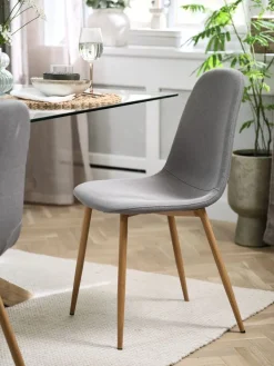 JONSTRUPChaise JONSTRUP tissu /coloris chêne naturel-JYSK Hot