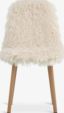 JONSTRUPChaise JONSTRUP tissu teddy /coloris chêne-JYSK Sale