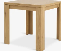 JUNGENTable JUNGEN 80x80/160 coloris chêne-JYSK Online