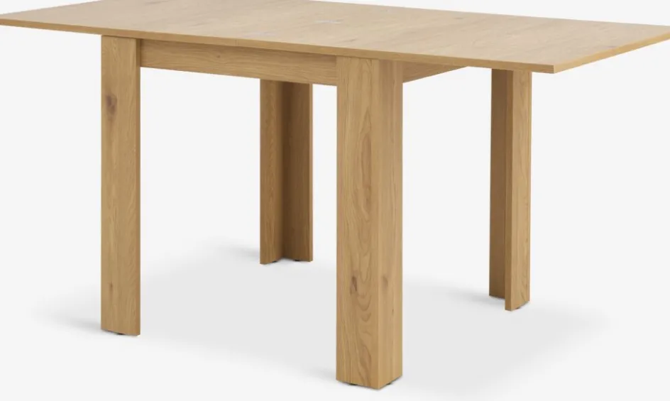 JUNGENTable JUNGEN 80x80/160 coloris chêne-JYSK Online