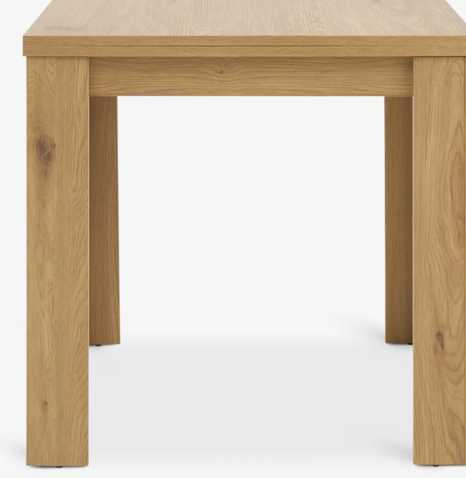 JUNGENTable JUNGEN 80x80/160 coloris chêne-JYSK Online