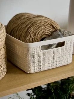 JUTEPanier JUTE 4,5L plastique blanc cassé-JYSK Hot