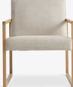 KALUNDBORGFauteuil KALUNDBORG tissu sable/chêne naturel-Royal Oak Sale