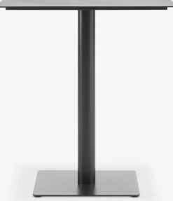 KAPPRUET + INGSTRUPKAPPRUET L65 table + 2 INGSTRUP chaises noir-JYSK Discount