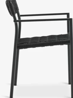 KAPPRUET + TRILLEVALLENKAPPRUET L65 table + 2 TRILLEVALLEN chaises noir-JYSK