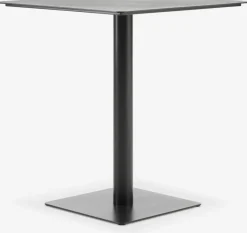 KAPPRUET + TRILLEVALLENKAPPRUET L65 table + 2 TRILLEVALLEN chaises noir-JYSK