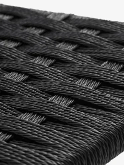 KAPPRUET + TRILLEVALLENKAPPRUET L65 table + 2 TRILLEVALLEN chaises noir-JYSK