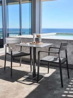 KAPPRUETTable bistrot KAPPRUET l65xL65 noir-JYSK Clearance