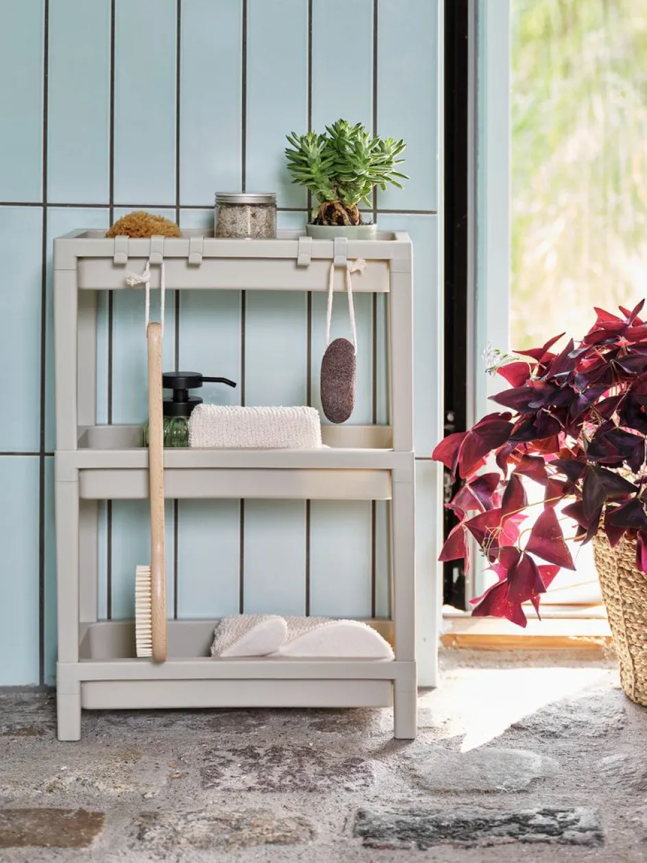 KAREBYÉtagère de salle de bain KAREBY beige-JYSK Hot