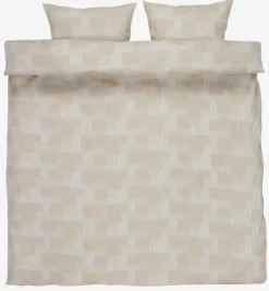 KARIPlusParure de lit Seersucker KARI 240x220 sable-JYSK Online
