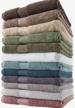 KARLSTADGoldGant de toilette KARLSTAD 15x21 vert armée-KRONBORG Clearance