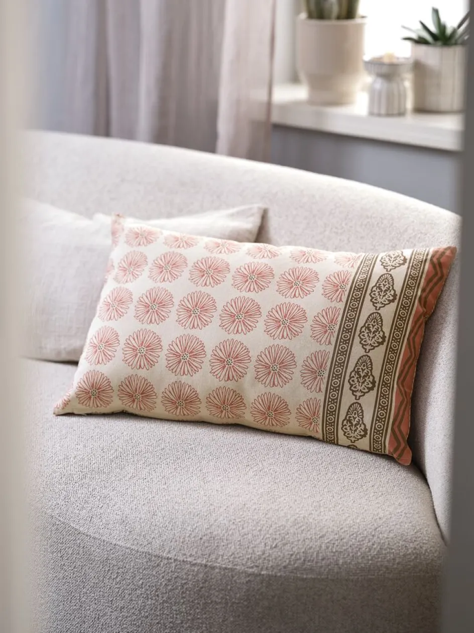 KATTEFOTHousse de coussin KATTEFOT 40x60 rose/brun-JYSK Discount