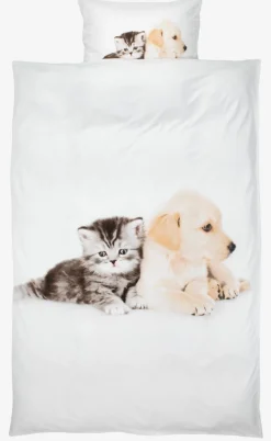 KAYABasicParure de lit KAYA Micro 140x200 blanc-JYSK New