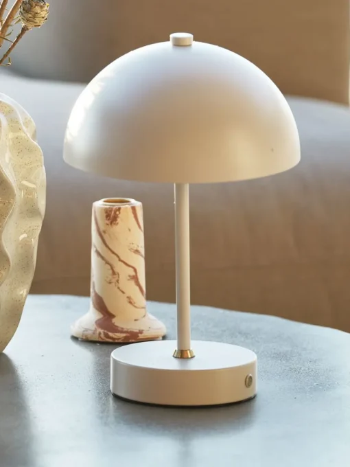 KENTLampe à piles KENT Ø16xH25cm a/capteur et minuterie gris-JYSK New