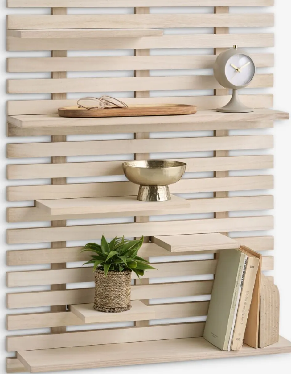 KETTINGEÉtagère murale KETTINGE 6 tablettes naturel-JYSK Outlet