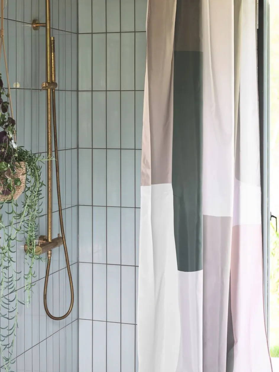 KILAFORSPlusRideau de douche KILAFORS 150x200cm vert-JYSK Sale