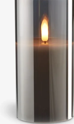 KLAUSBougie pilier LED KLAUS Ø8xH15cm gris-JYSK Clearance