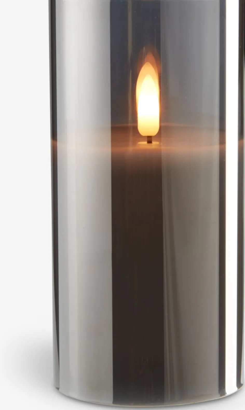 KLAUSBougie pilier LED KLAUS Ø8xH15cm gris-JYSK Clearance