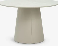 KLIPLEVTable KLIPLEV Ø120 coloris travertin/beige-JYSK New