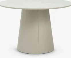 KLIPLEVTable KLIPLEV Ø120 coloris travertin/beige-JYSK New
