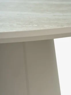 KLIPLEVTable KLIPLEV Ø120 coloris travertin/beige-JYSK New