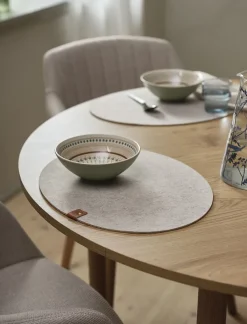 KNEGRASSet de table KNEGRAS 33x43 beige-JYSK Online