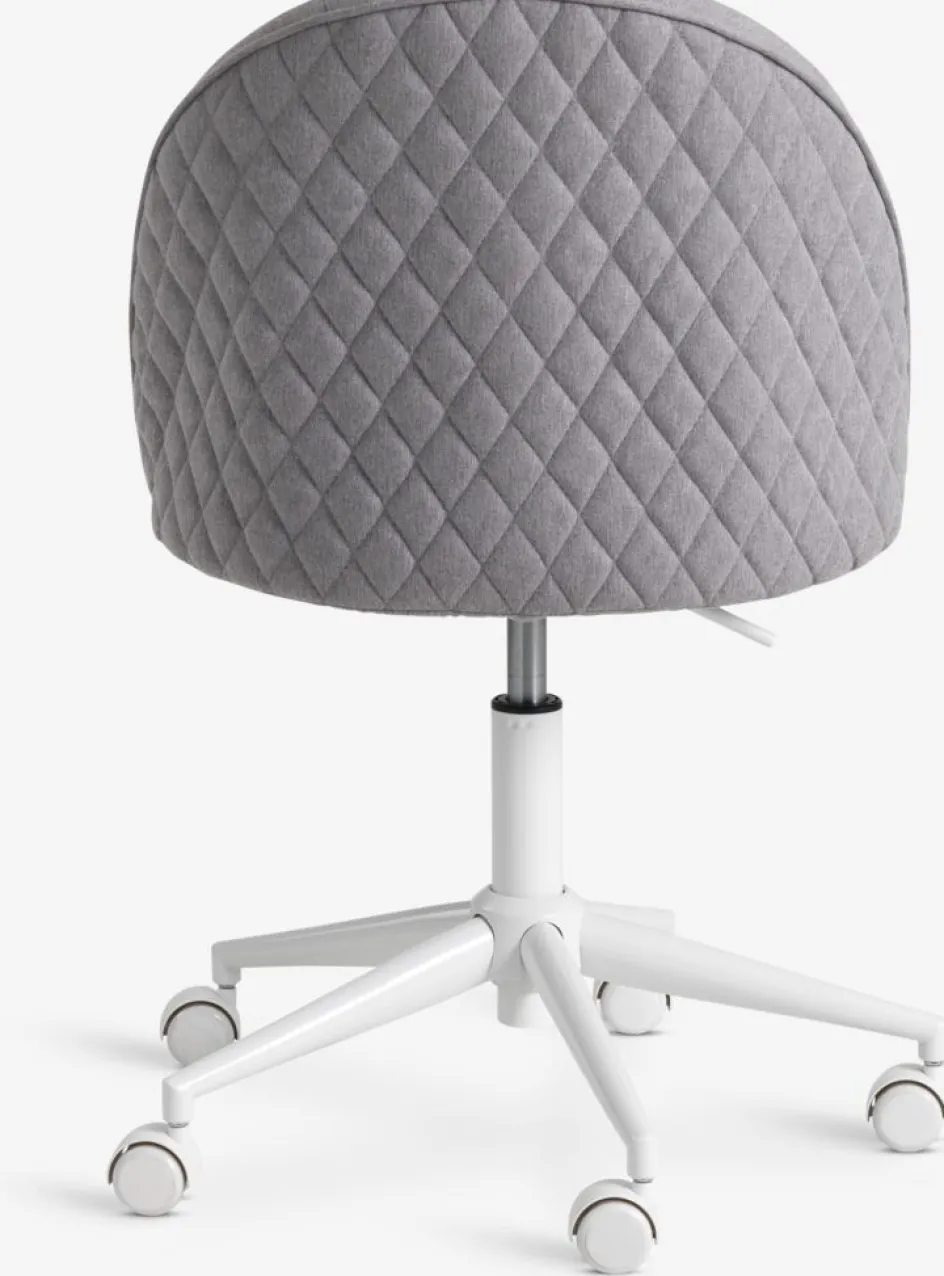 KOKKEDALChaise de bureau KOKKEDAL tissu /blanc-JYSK Clearance