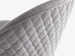 KOKKEDALChaise de bureau KOKKEDAL tissu /blanc-JYSK Clearance