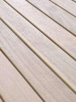 KOLLEN + TUERNEKOLLEN L205 table acacia + 4 TUERNE chaises naturel-JYSK Hot