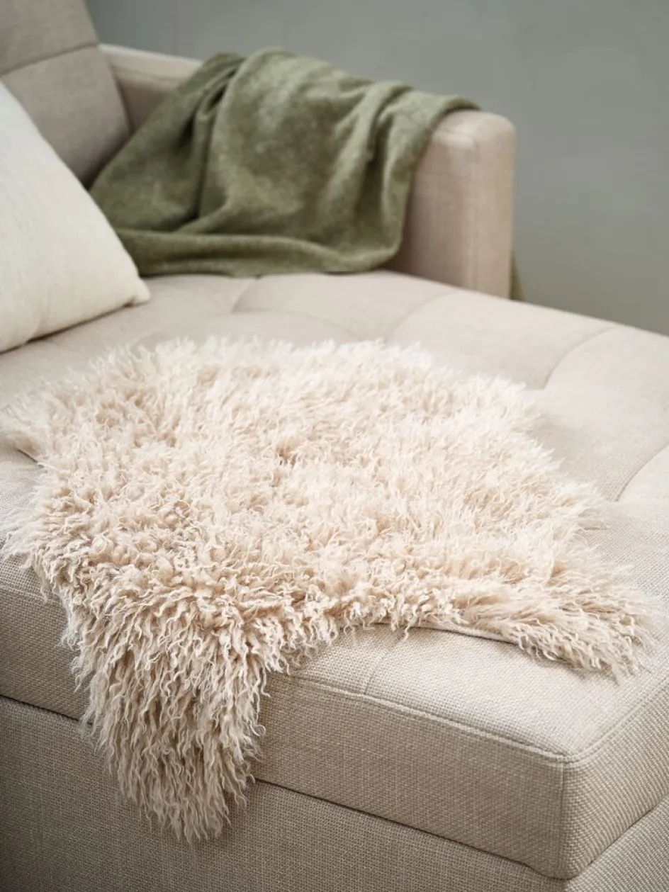 KORSKNAPFausse fourrure KORSKNAP 55x75 beige-JYSK