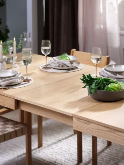 KORSKRORallonge KORSKRO 100x55 2pcs/pqt coloris chêne naturel-JYSK Discount