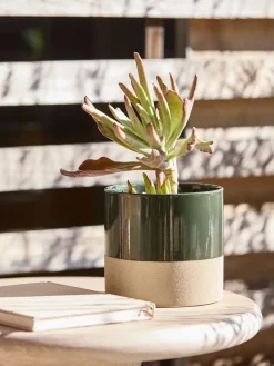 KRAGEBac à fleurs KRAGE Ø16xH15 vert foncé-JYSK New