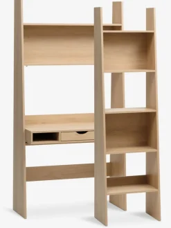 KRARUPBureau KRARUP 2 tablettes 95x185 coloris chêne naturel-JYSK Online