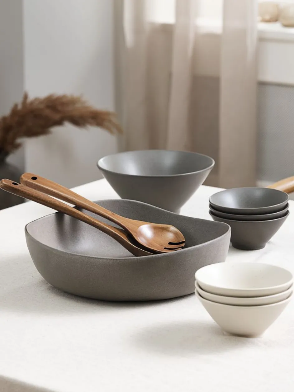 KRESTIANCouverts à salade KRESTIAN L30cm bois-JYSK Hot