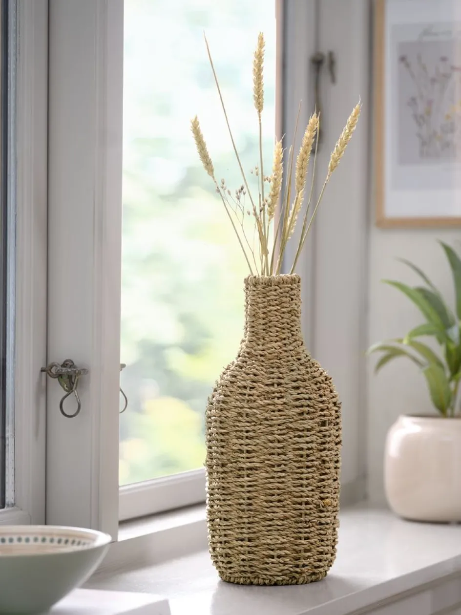 KRESTOFFVase KRESTOFF Ø15xH31cm herbier marin-JYSK New