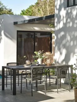 KRISTIANSTADChaise empilable KRISTIANSTAD vert foncé-JYSK