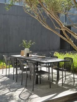 KRISTIANSTADChaise empilable KRISTIANSTAD vert foncé-JYSK