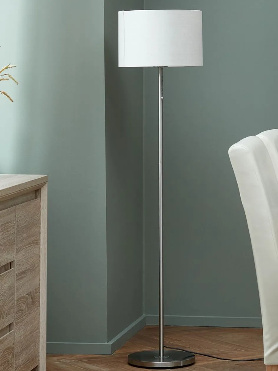 KRISTOFLampadaire KRISTOF H145cm acier brossé-JYSK