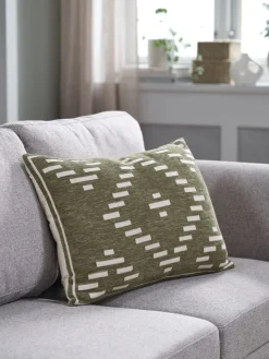 KROKUSCoussin KROKUS 40x60 chenille vert/beige-JYSK Outlet