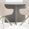 KRONDAL + ROSTRUPKRONDAL Ø110 table travertin + 4 ROSTRUP chaises beige-JYSK Hot