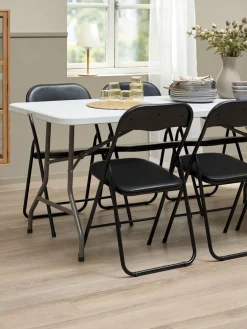 KULESKOGTable pliante KULESKOG l75xL180 blanc-JYSK Discount