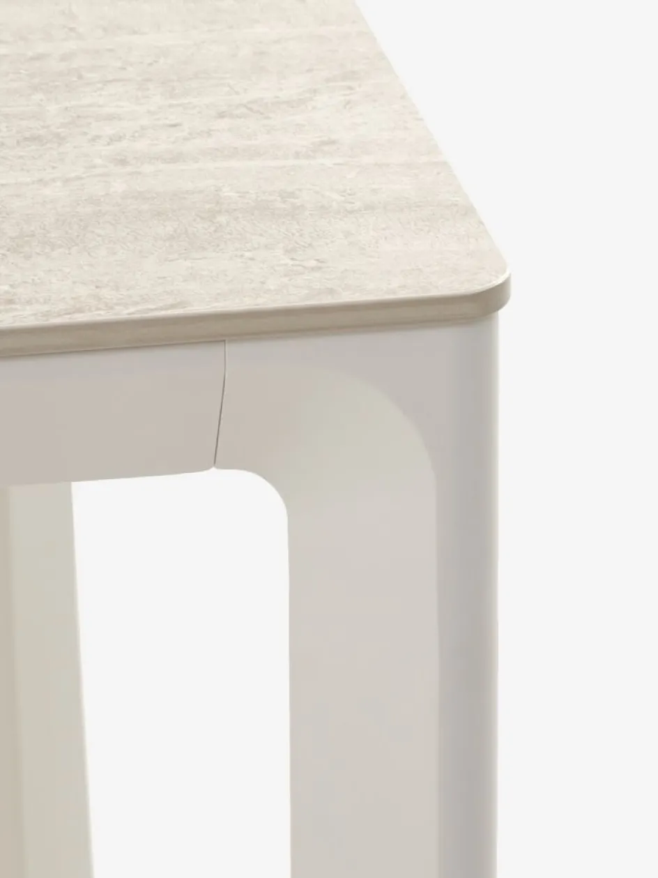 KUMLA + GILJAKUMLA L200 table + 4 GILJA chaises beige-JUTLANDIA Clearance