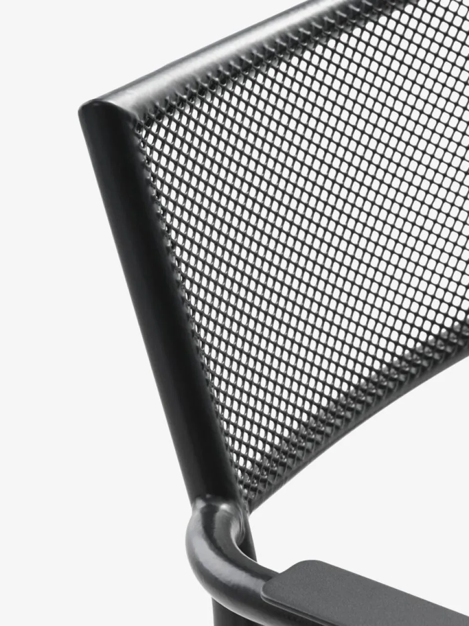 KUMLA + HEMSEDALKUMLA L150 table gris + 4 HEMSEDAL chaises noir-JUTLANDIA Best