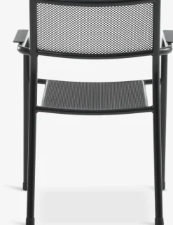 KUMLA + HEMSEDALKUMLA L150 table gris + 4 HEMSEDAL chaises noir-JUTLANDIA Best