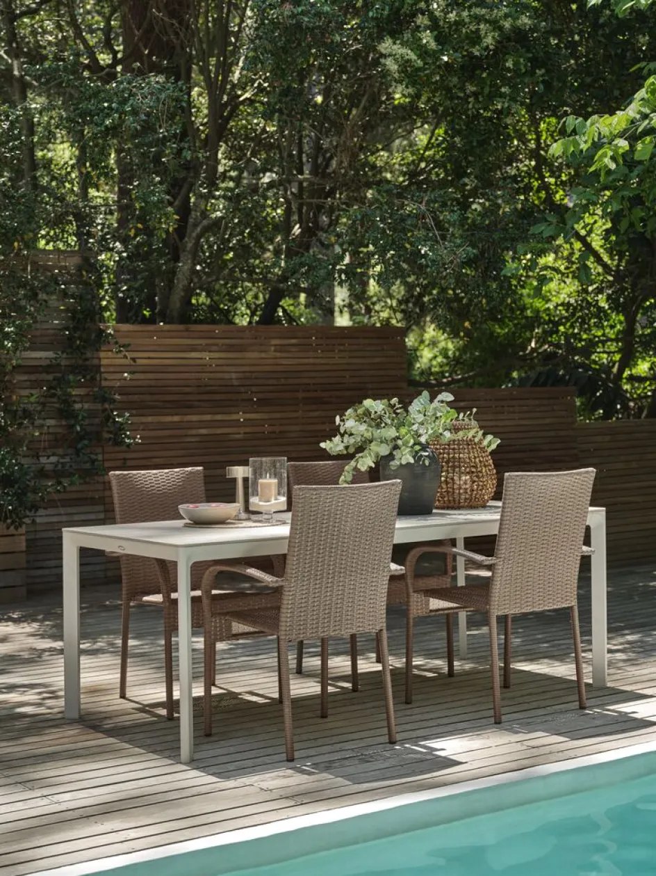 KUMLATable de jardin KUMLA l95xL200-JUTLANDIA Online