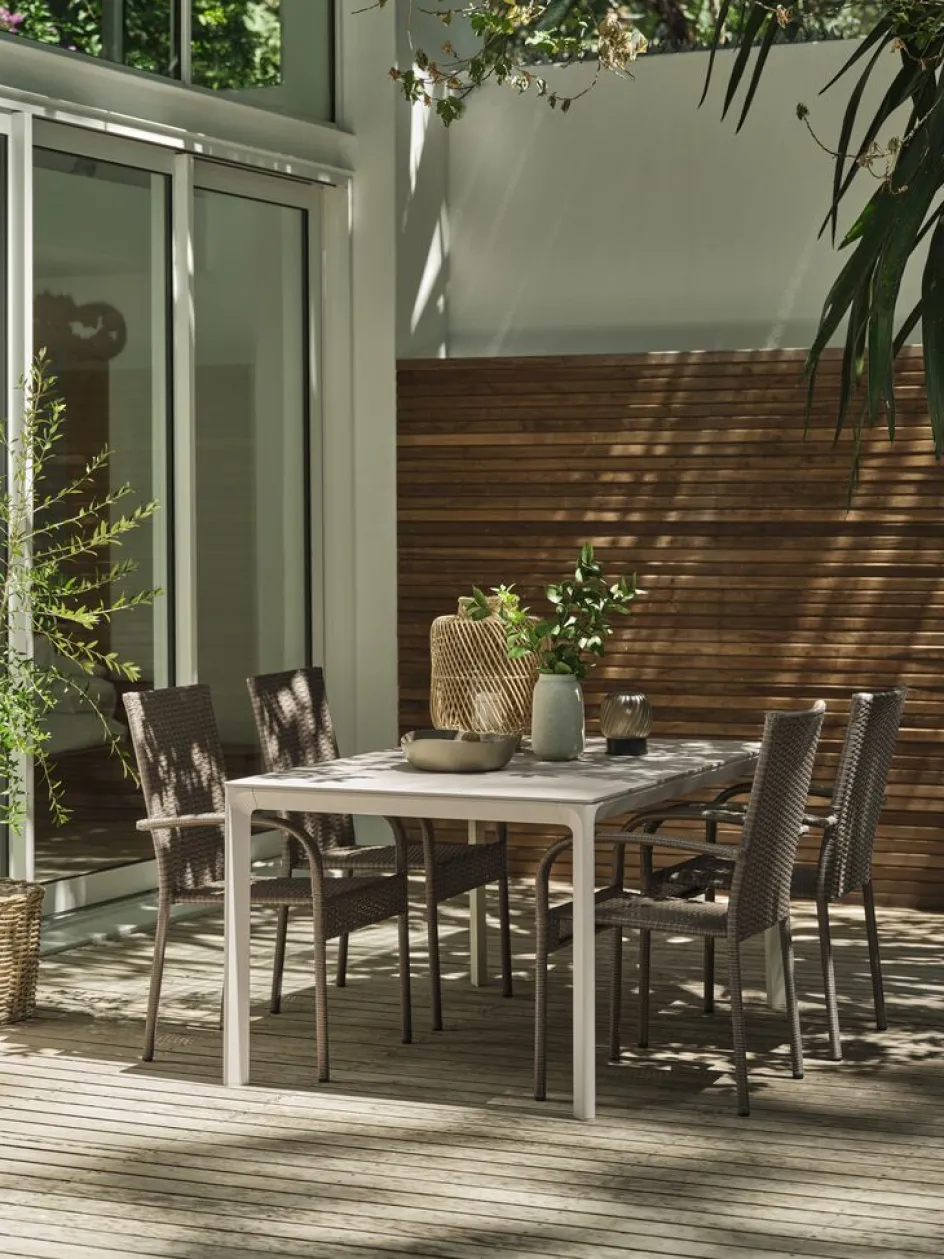 KUMLATable de jardin KUMLA l95xL150-JUTLANDIA Hot