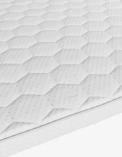 KVISTENPlusSurmatelas 140x190cm KVISTEN Blanc-DREAMZONE Clearance