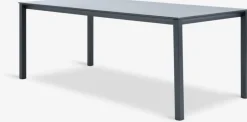 LANGET + GLOMFJORDLANGET L207 table + 4 GLOMFJORD chaises noir-JUTLANDIA Best